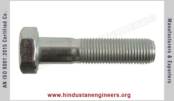 DIN 960 / ISO 8765 / EN 28765 Hex Bolts